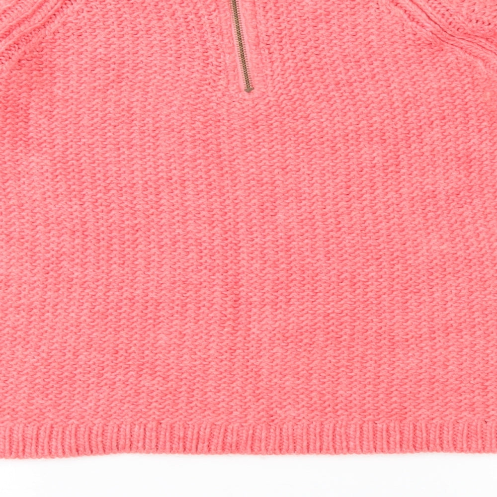 NEXT Womens Pink  Knit Pullover Jumper Size M