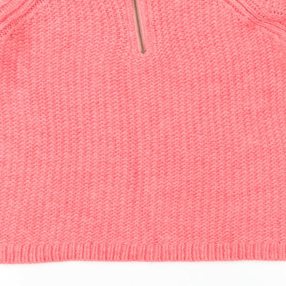 NEXT Womens Pink  Knit Pullover Jumper Size M