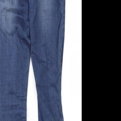 Threadbare Womens Blue  Denim Skinny Jeans Size 10 L28 in