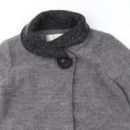 Edina Ronay Womens Grey   Jacket Coat Size 12