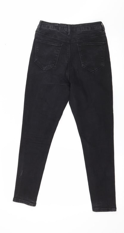 Dorothy Perkins Womens Beige  Denim Skinny Jeans Size 10 L25 in