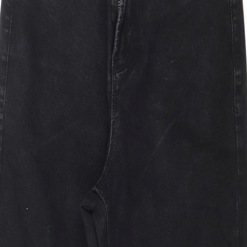 Dorothy Perkins Womens Beige  Denim Skinny Jeans Size 10 L25 in