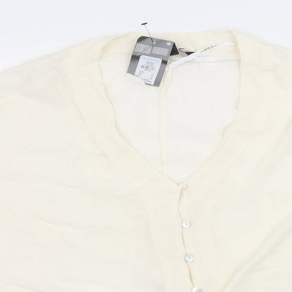 Primark Womens Ivory   Basic Blouse Size 6