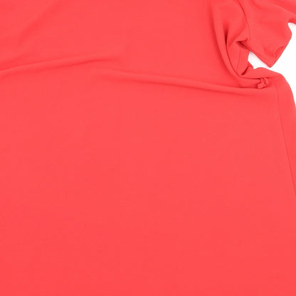 F&F Womens Red Batik  A-Line  Size 16