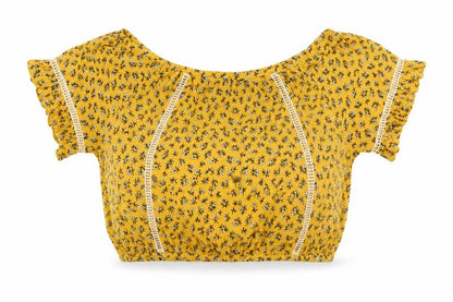 Womens UK Size 18 New Look Yellow Basic Blouse