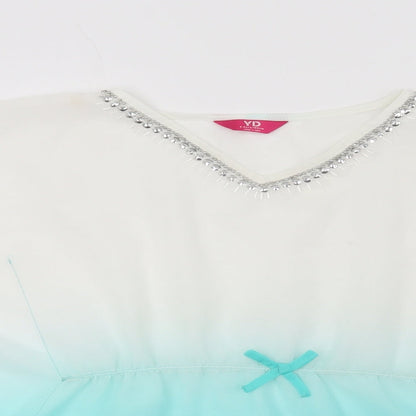 Young Dimension Girls Green   Basic Blouse Size 8-9 Years