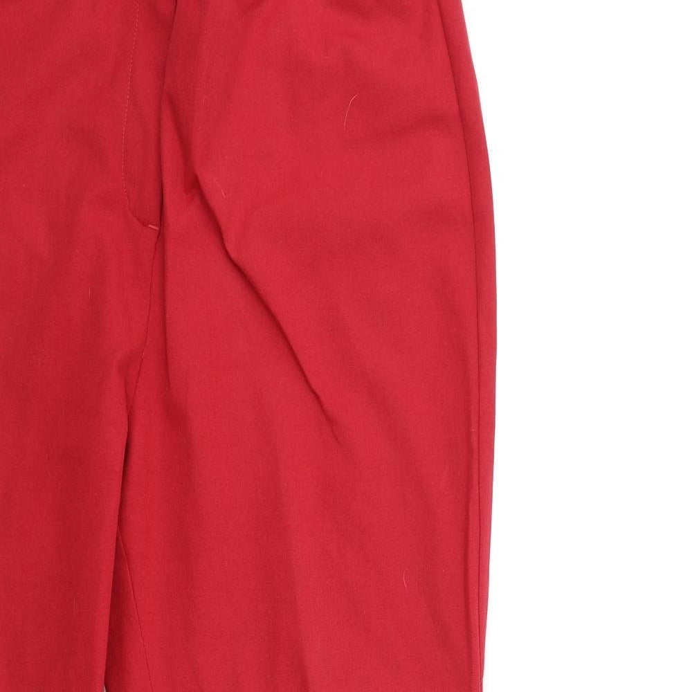 Womens UK Size 12 Marks and Spencer Regular Fit Skinny Red Jeans