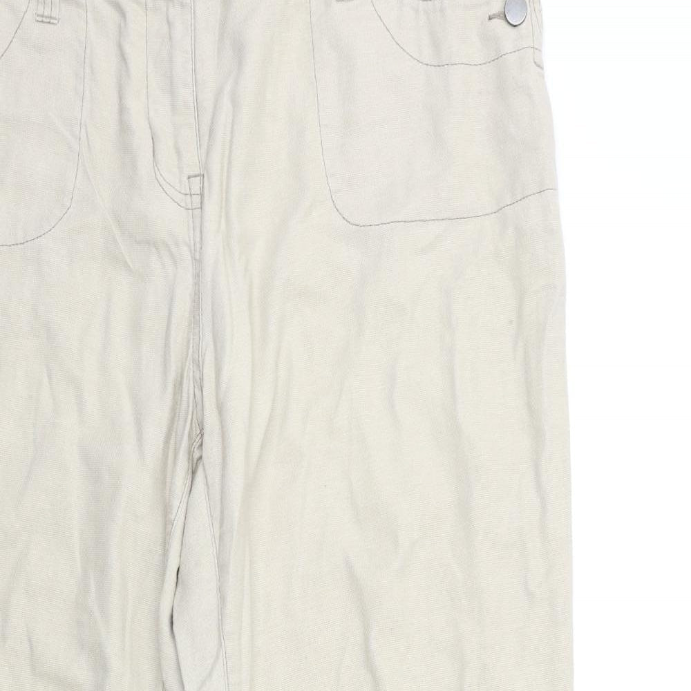 WRAP Womens Beige   Trousers  Size 38 in L28 in