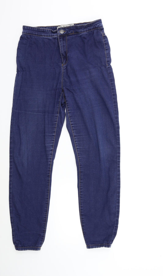 Denim & Co. Womens Blue  Denim Skinny Jeans Size 14 L23 in