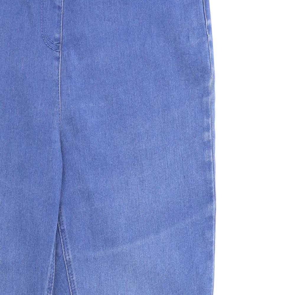 Bonmarché Womens Blue  Denim Skinny Jeans Size 14 L29 in
