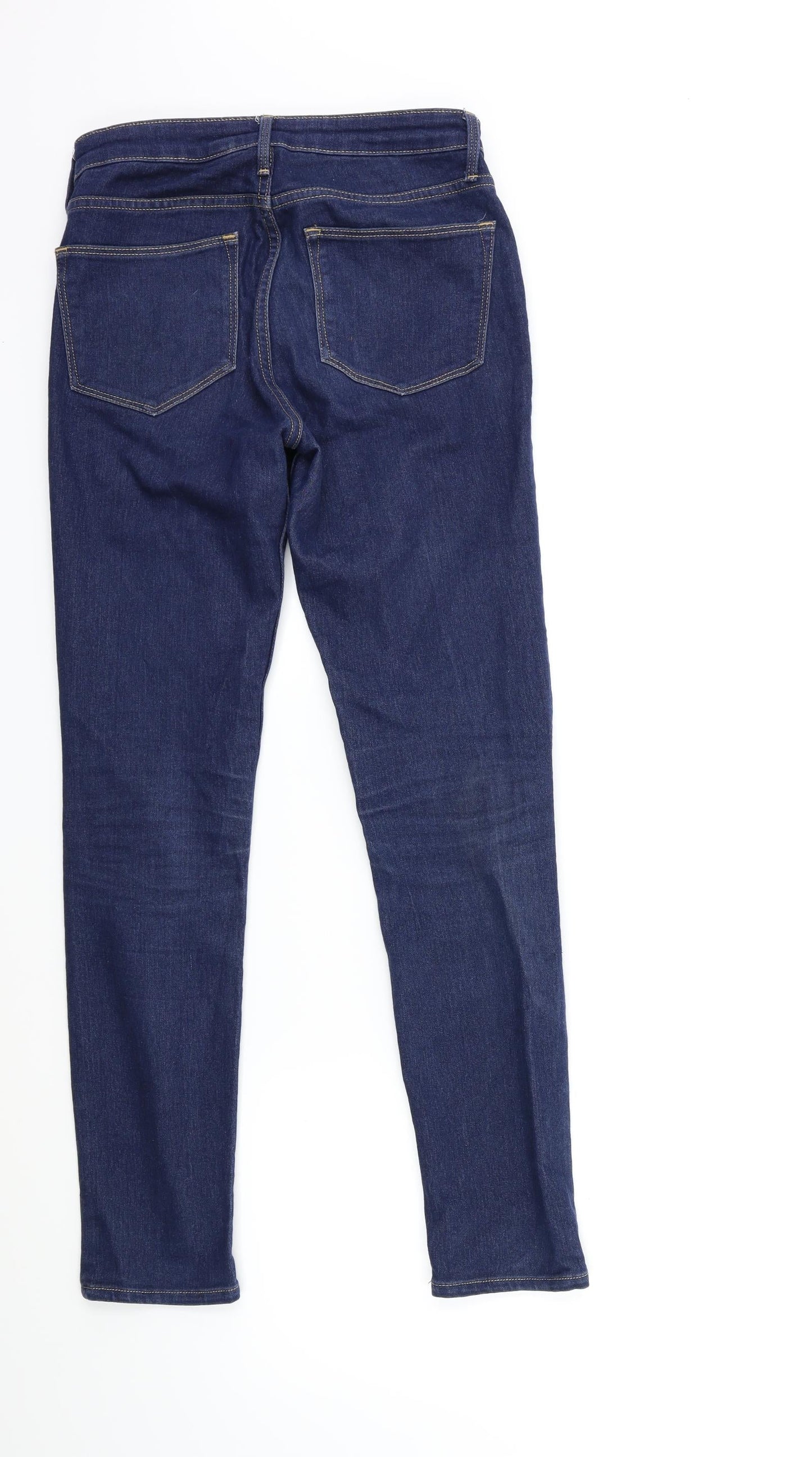Womens UK Size 26 in H&M Regular Fit Skinny Blue Jeans