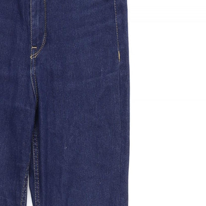 Womens UK Size 26 in H&M Regular Fit Skinny Blue Jeans