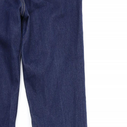Womens UK Size 26 in H&M Regular Fit Skinny Blue Jeans