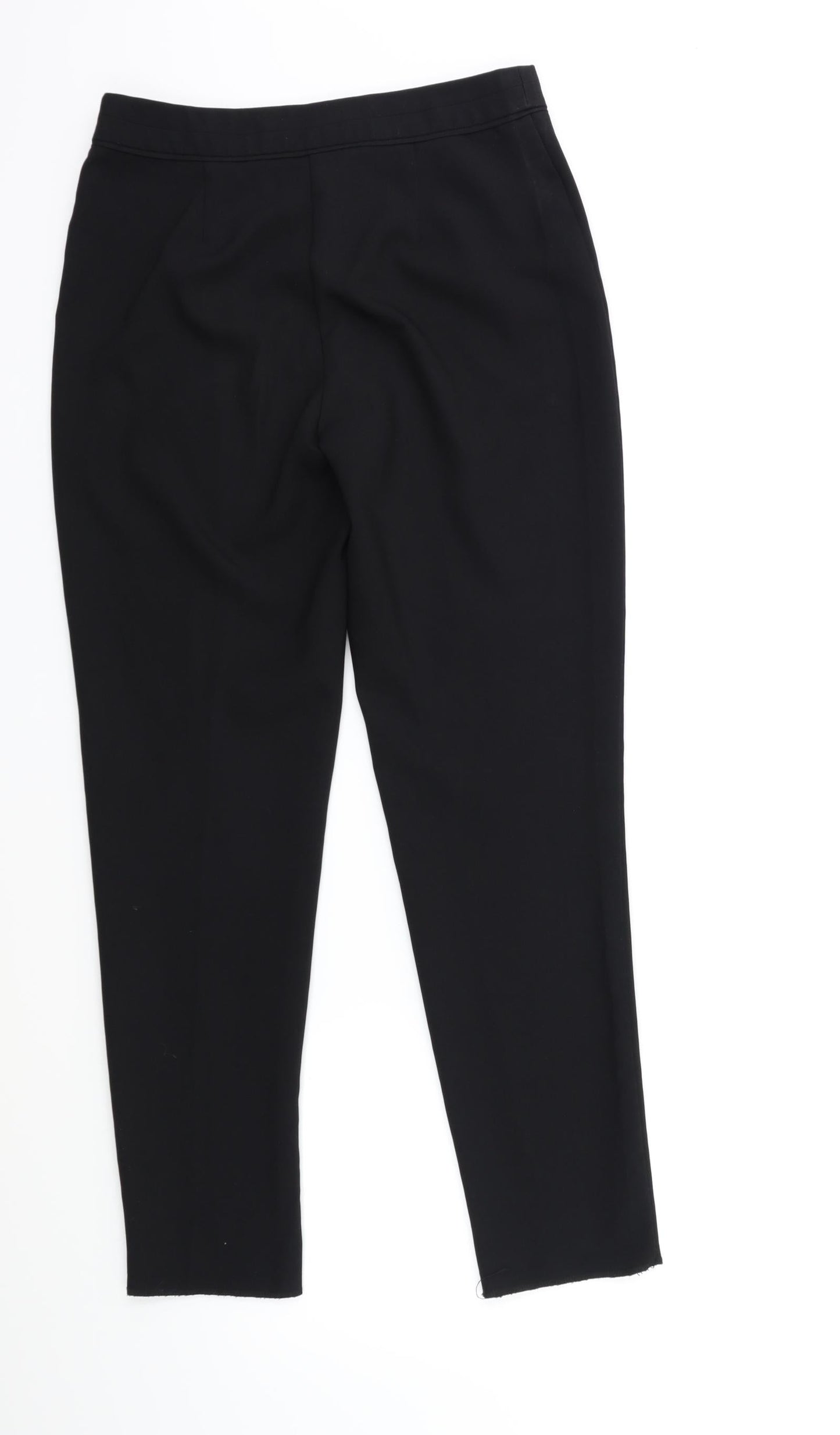 F&F Womens Black   Trousers  Size 8 L28 in