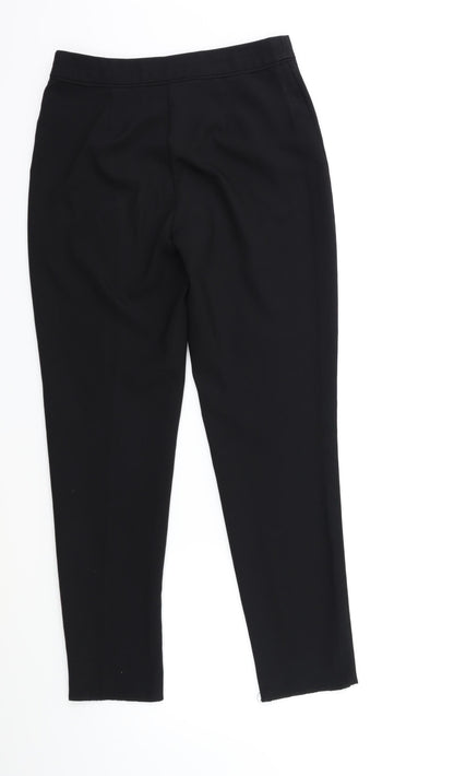 F&F Womens Black   Trousers  Size 8 L28 in