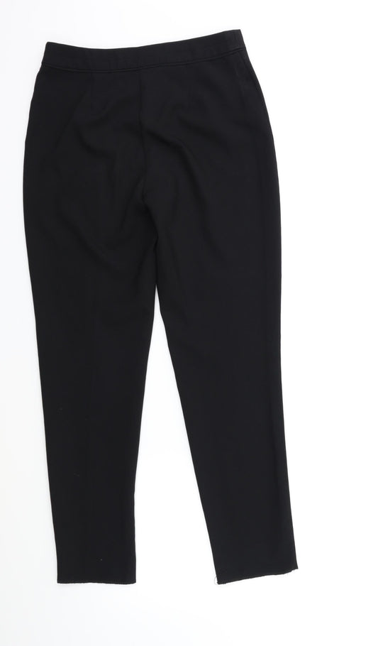 F&F Womens Black   Trousers  Size 8 L28 in