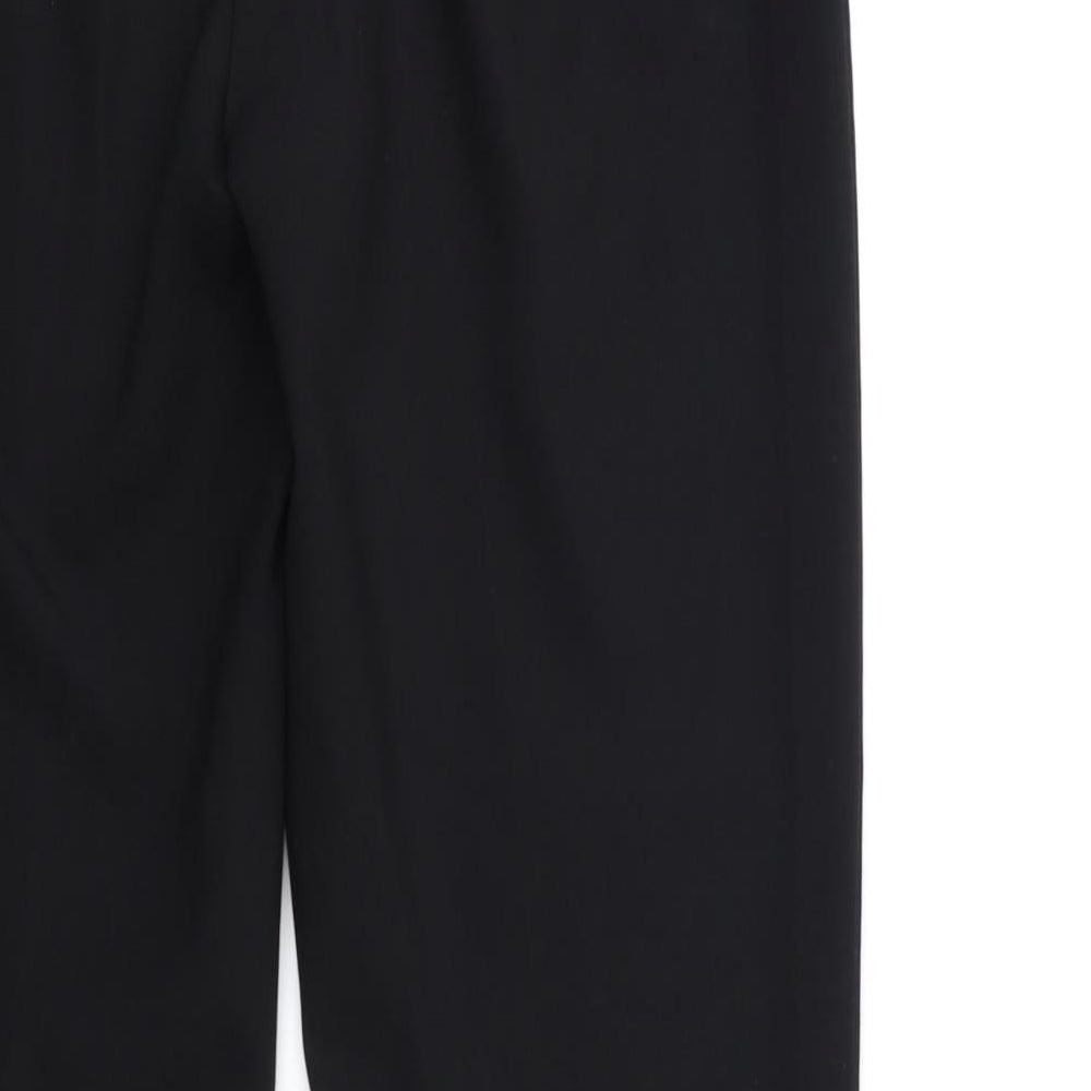 F&F Womens Black   Trousers  Size 8 L28 in
