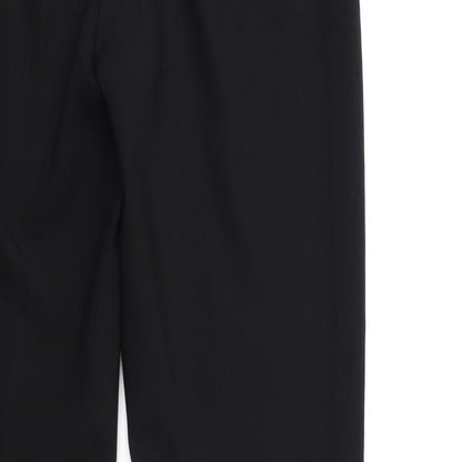 F&F Womens Black   Trousers  Size 8 L28 in