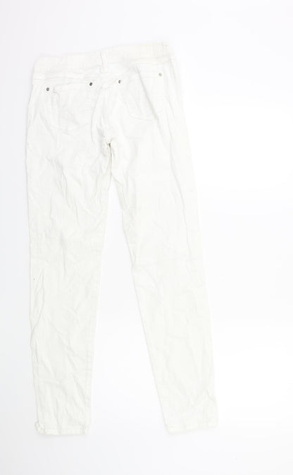 Take-Two Womens White  Denim Skinny Jeans Size 30 in L31 in