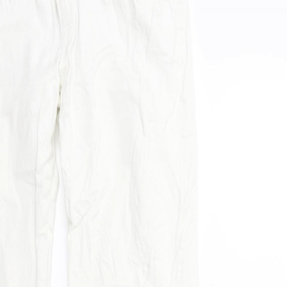Take-Two Womens White  Denim Skinny Jeans Size 30 in L31 in