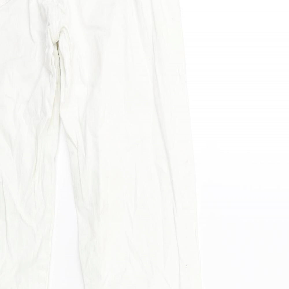 Take-Two Womens White  Denim Skinny Jeans Size 30 in L31 in