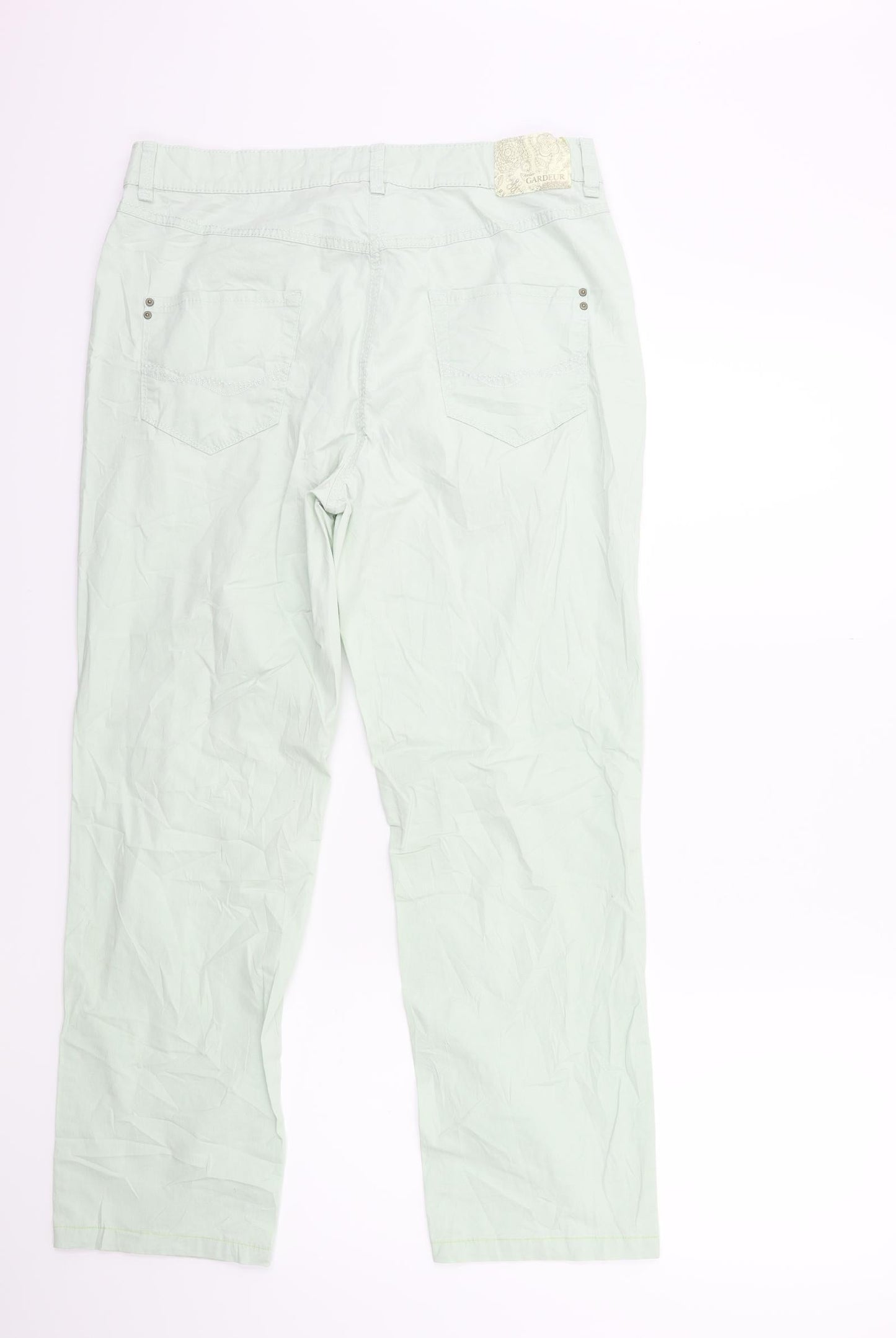 Womens UK Size 32 in GARDEUR Regular Fit  Blue Trousers