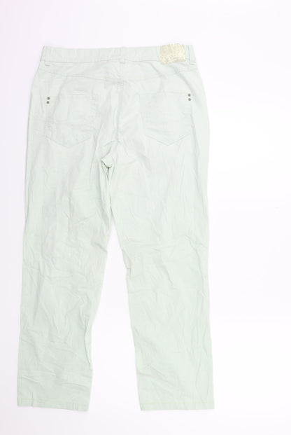 Womens UK Size 32 in GARDEUR Regular Fit  Blue Trousers