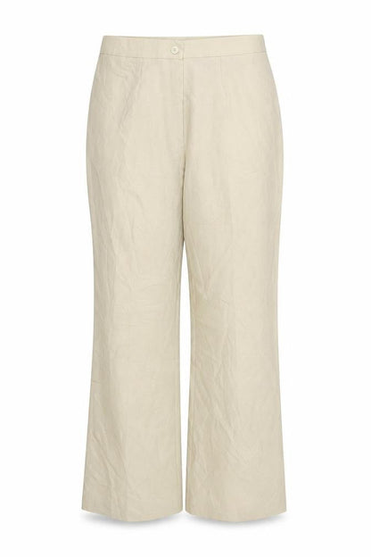 GEBER Womens Beige   Trousers  Size 14 L30 in