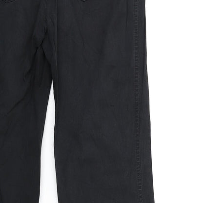 Gerry Weber Womens Black   Cargo Trousers Size 12 L31 in