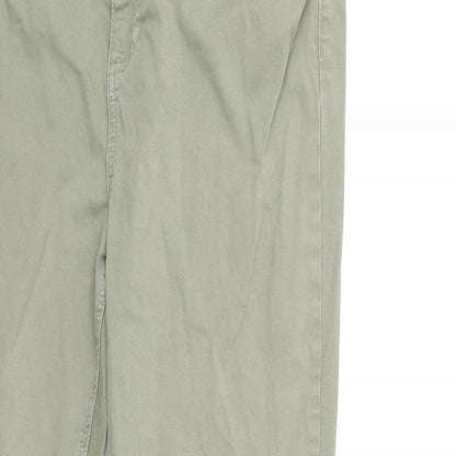Womens UK Size 14 Marks and Spencer Regular Fit Skinny Green Jeans