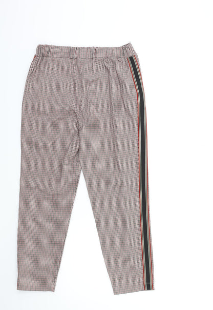 Womens UK Size 8 Primark Regular Fit  Red Trousers