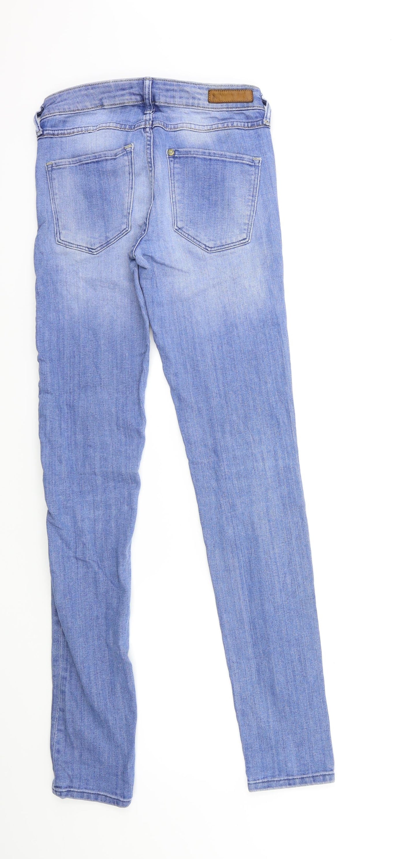 Womens UK Size 26 in H&M Regular Fit Skinny Blue Jeans