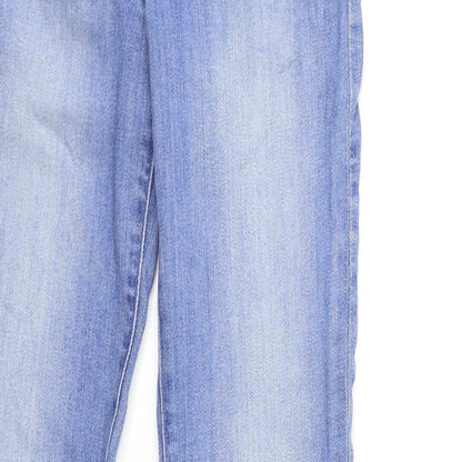 Womens UK Size 26 in H&M Regular Fit Skinny Blue Jeans
