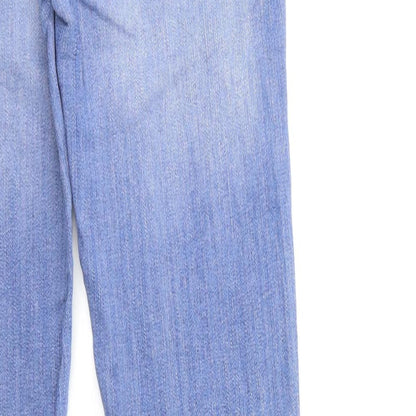 Womens UK Size 26 in H&M Regular Fit Skinny Blue Jeans