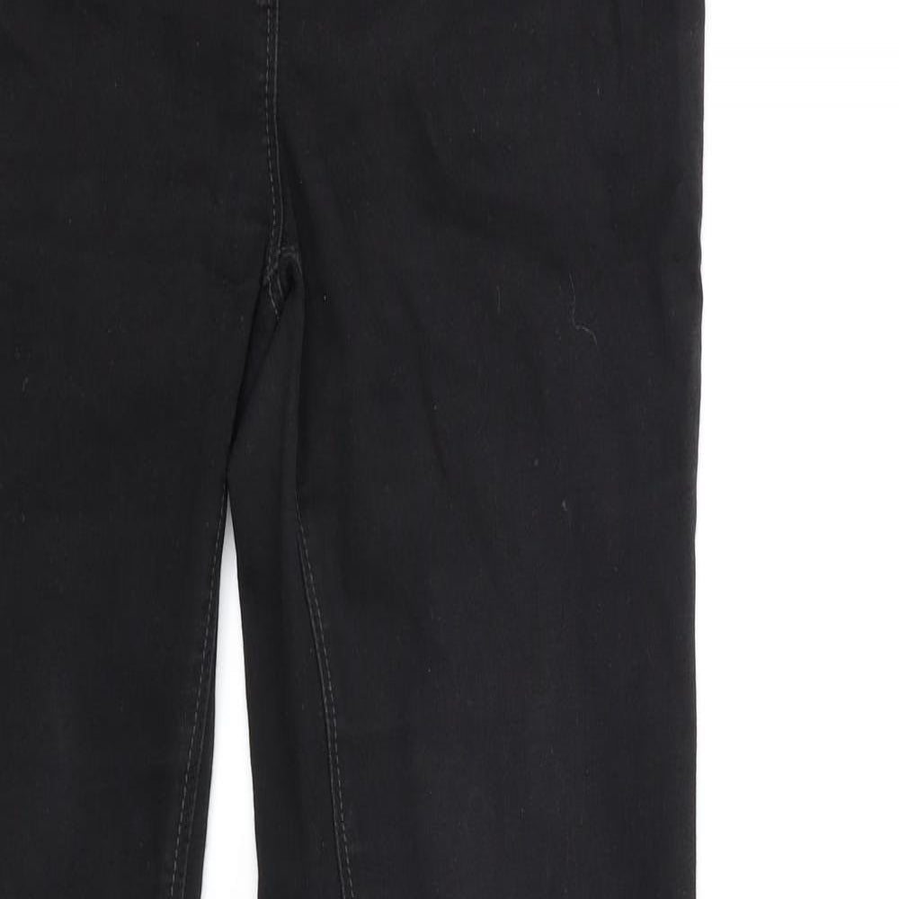 George Womens Black  Denim Skinny Jeans Size 10 L29 in