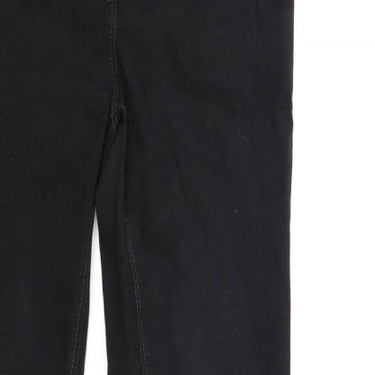 George Womens Black  Denim Skinny Jeans Size 10 L29 in