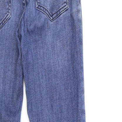 Preworn Womens Blue  Denim Skinny Jeans Size 26 in L28 in