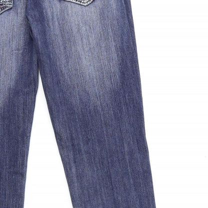 Reverse Womens Blue  Denim Skinny Jeans Size 10 L30 in