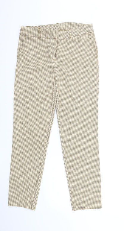 Womens UK Size 30 in Preworn Regular Fit  Brown Trousers