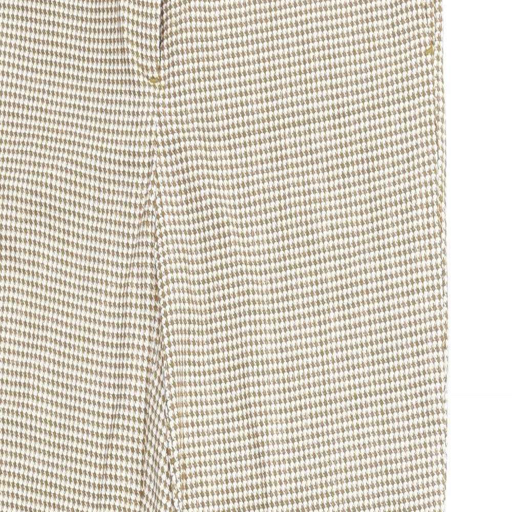Womens UK Size 30 in Preworn Regular Fit  Brown Trousers