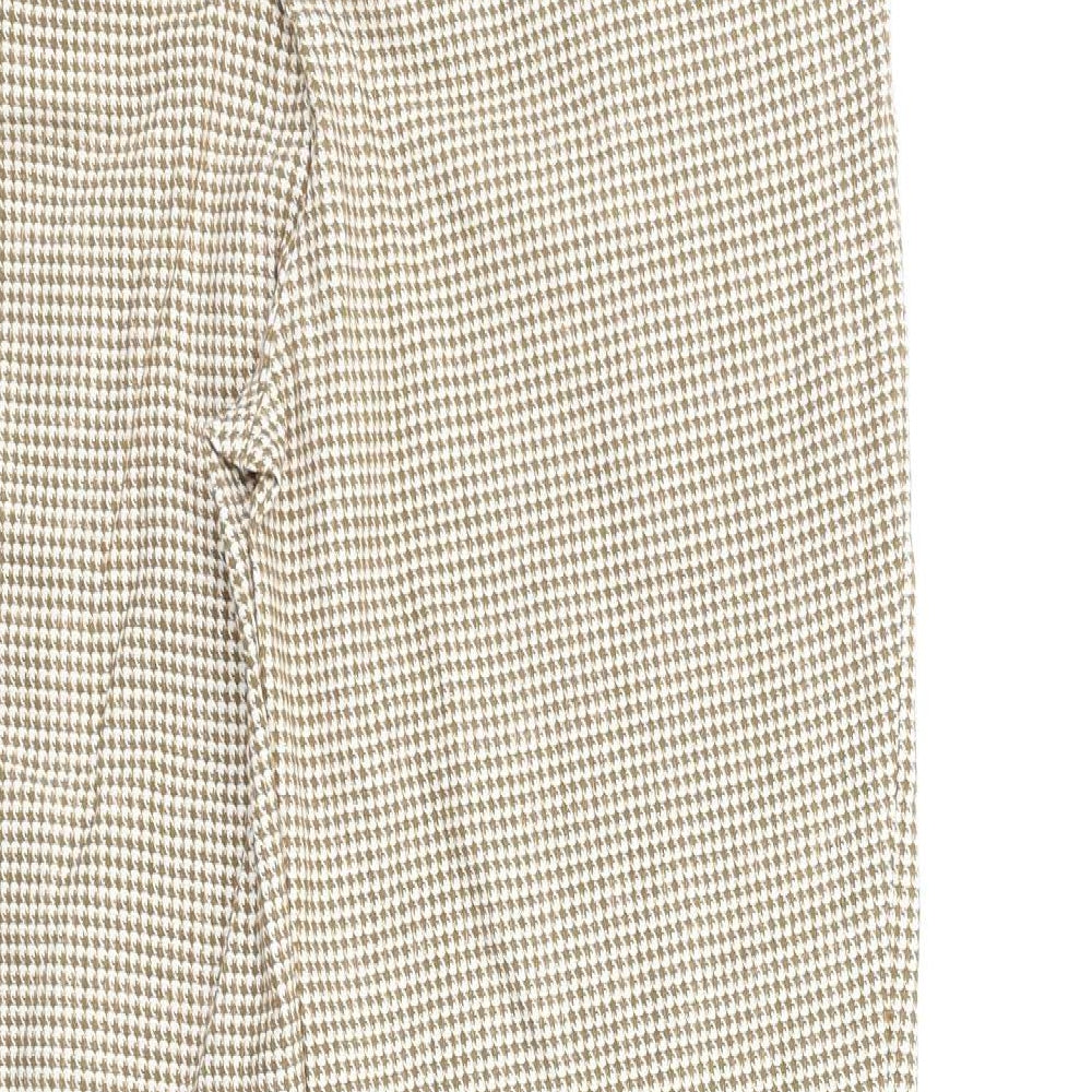 Womens UK Size 30 in Preworn Regular Fit  Brown Trousers