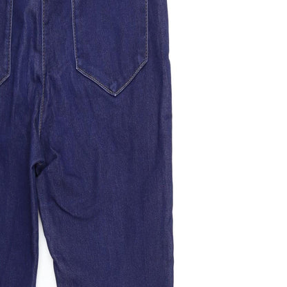 Womens UK Size 26 in Preworn Regular Fit Skinny Blue Jeans
