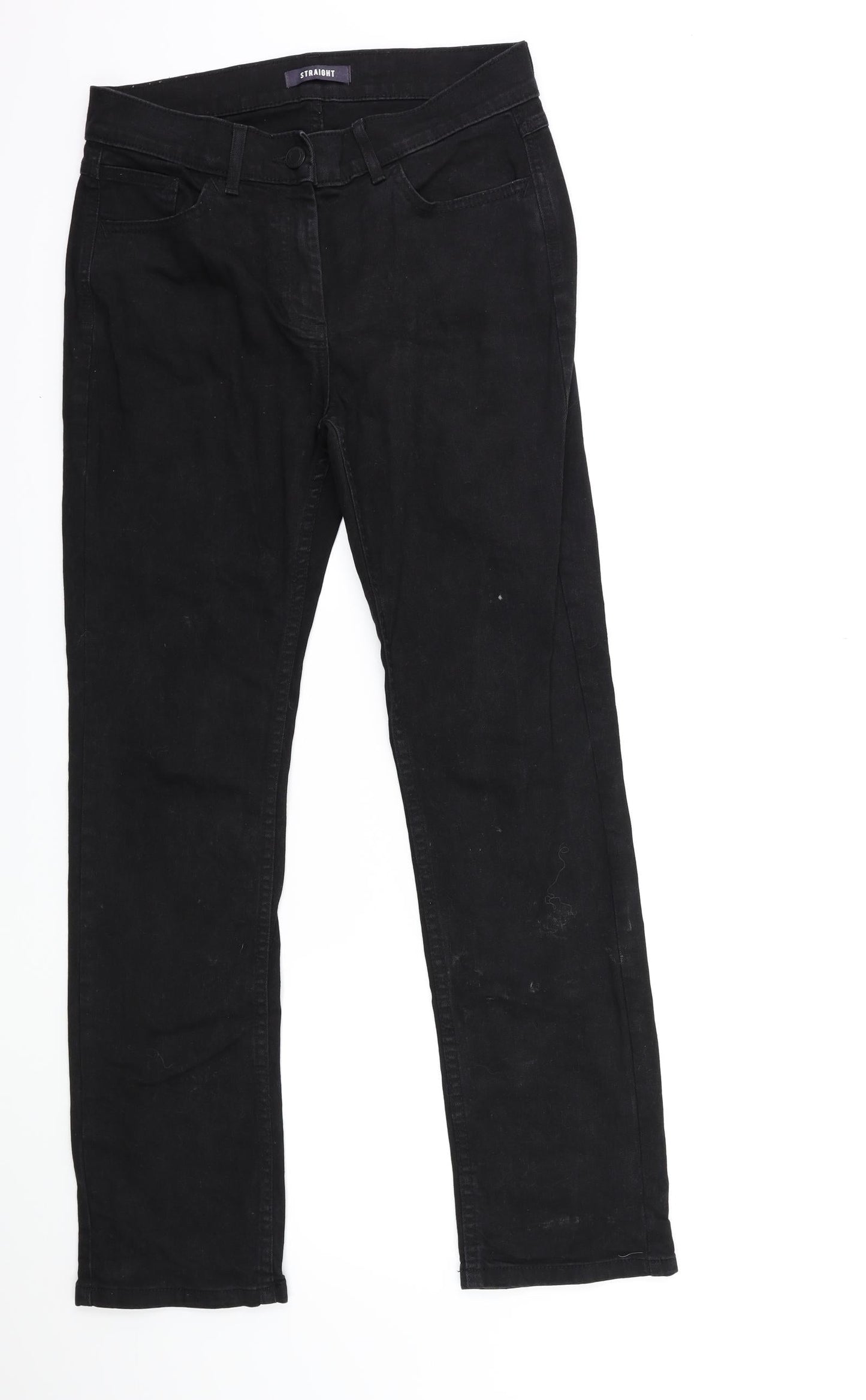 Womens UK Size 12 Marks and Spencer Regular Fit Skinny Black Jeans
