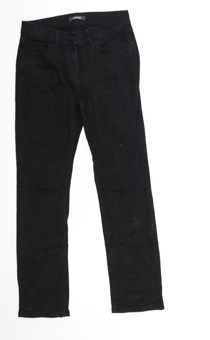 Womens UK Size 12 Marks and Spencer Regular Fit Skinny Black Jeans