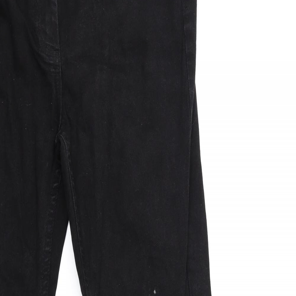 Womens UK Size 12 Marks and Spencer Regular Fit Skinny Black Jeans