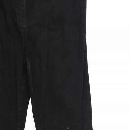 Womens UK Size 12 Marks and Spencer Regular Fit Skinny Black Jeans