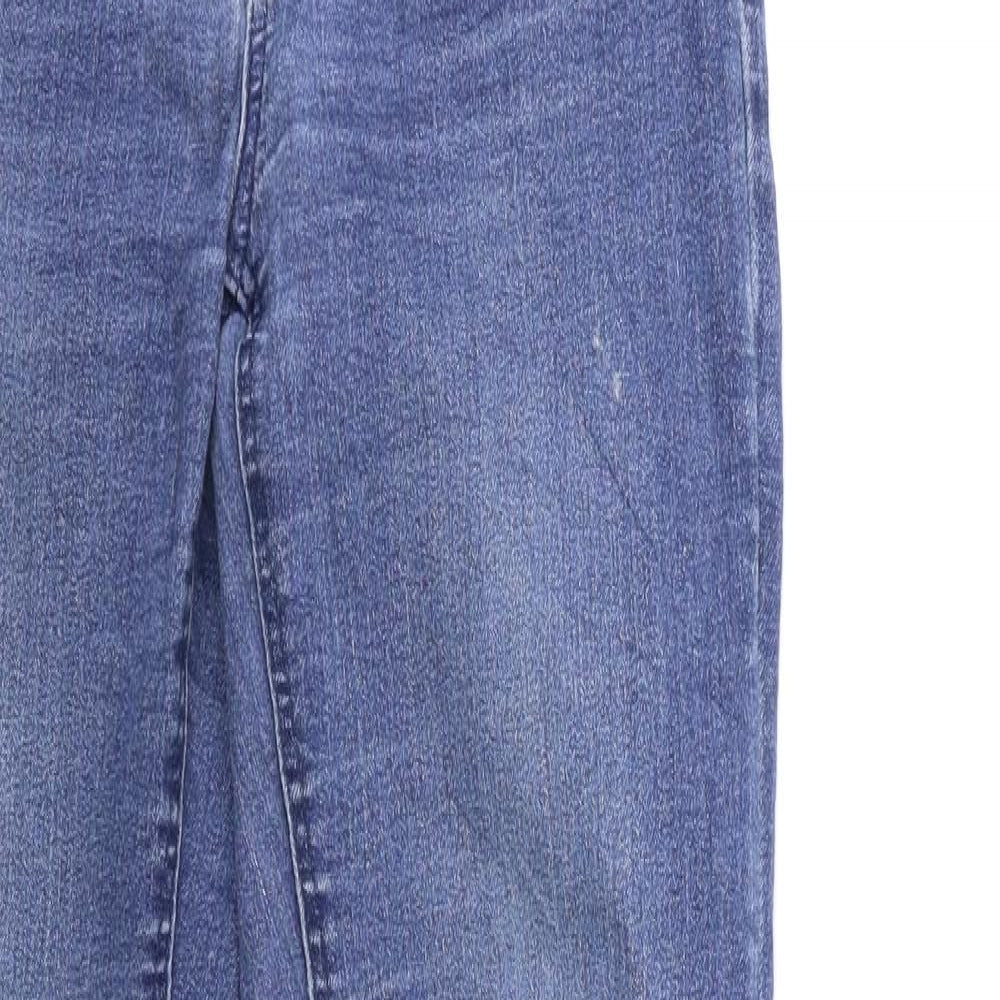 Womens UK Size 26 in Preworn Regular Fit Skinny Blue Jeans