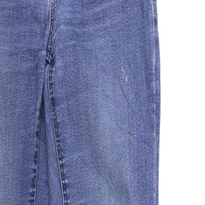 Womens UK Size 26 in Preworn Regular Fit Skinny Blue Jeans