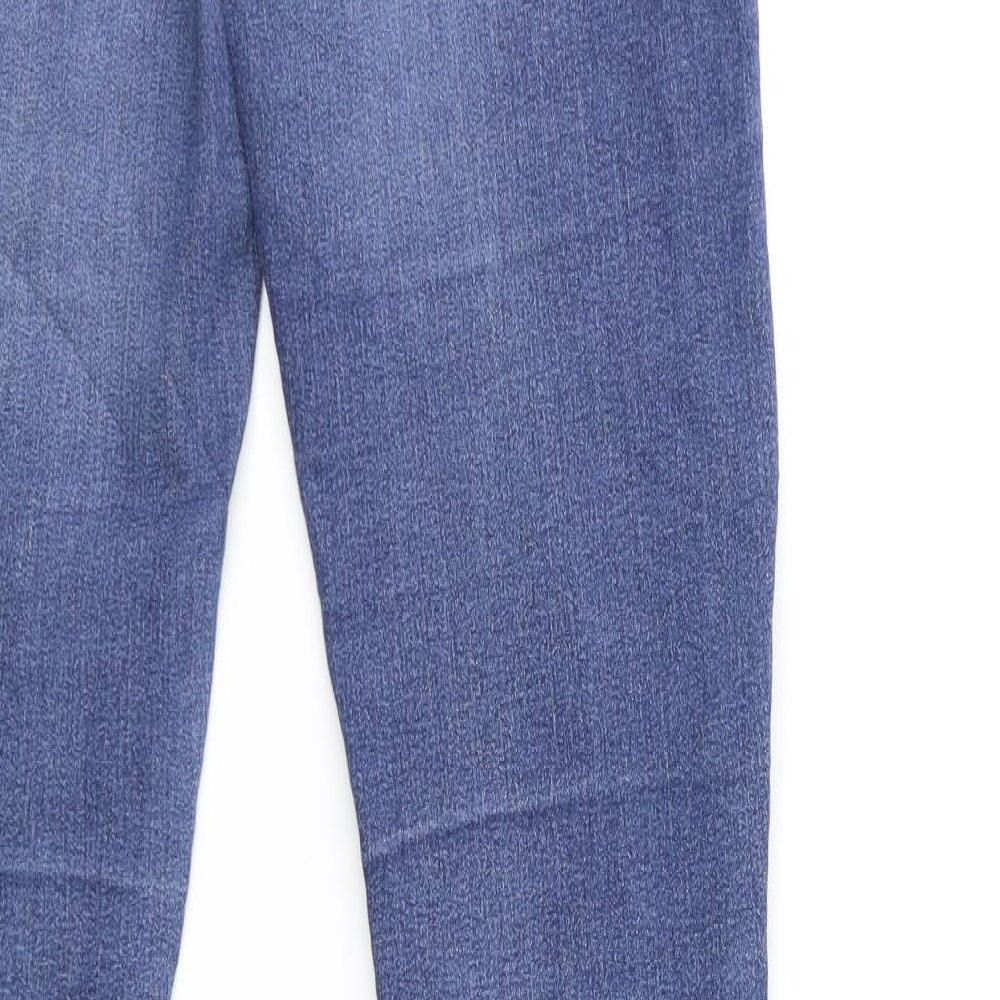 Womens UK Size 26 in Preworn Regular Fit Skinny Blue Jeans