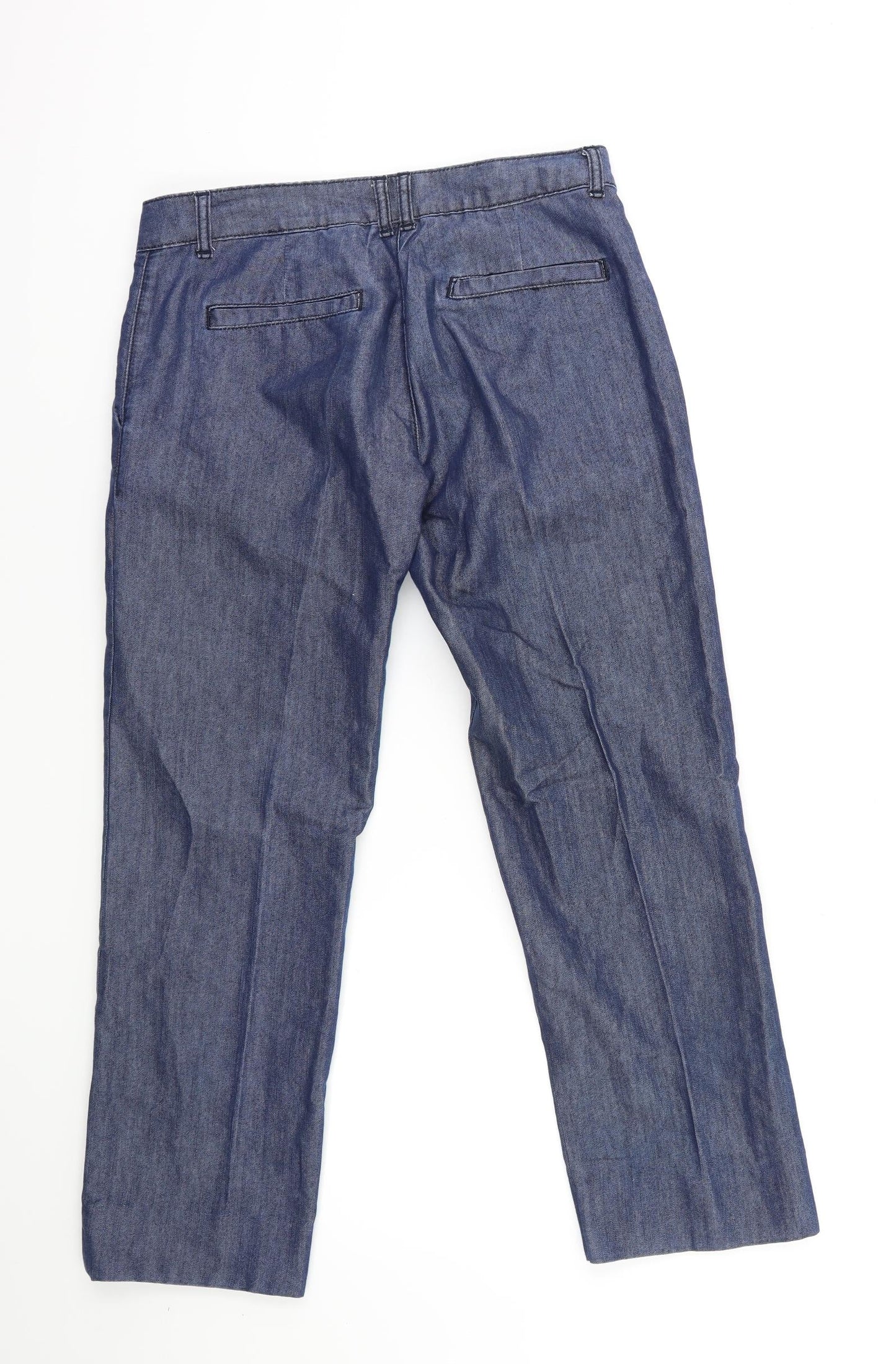 Womens UK Size 30 in Preworn Regular Fit Straight Blue Jeans